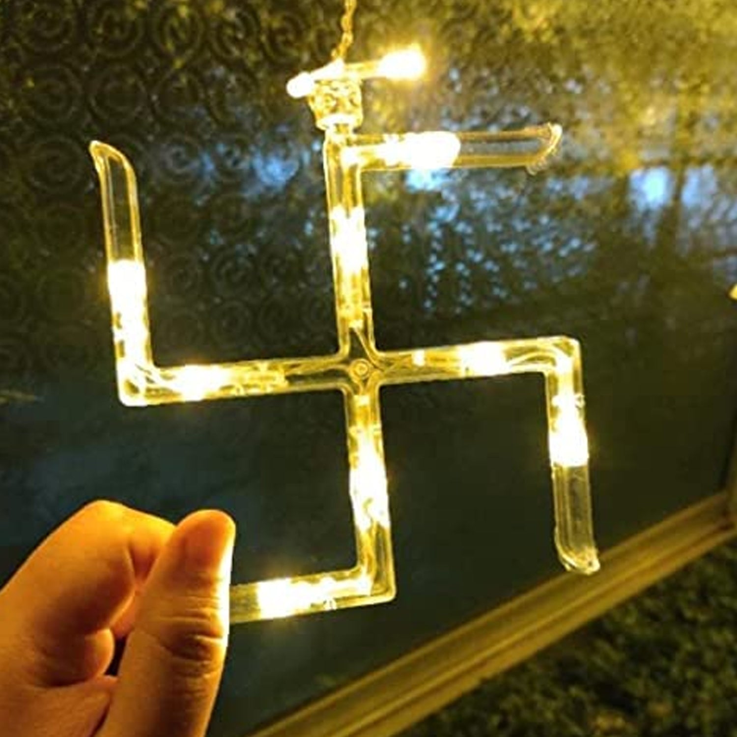 8320 Swastik om Curtain Decorative Lights, String Lights with 12 Hanging Props138 LED, Diwali Decoration Items for Home Decor, Night Light, Room Lights for Bedroom, Balcony Decor. 8320 Swastik om Curtain Decorative Lights, String Lights with 12 Hanging Props138 LED, Diwali Decoration Items for Home Decor, Night Light, Room Lights for Bedroom, Balcony Decor.
